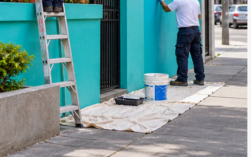 Imagen de referencia de pintura de casas y residencias para Boulevard Los Próceres: interior residencial y acabado de paredes