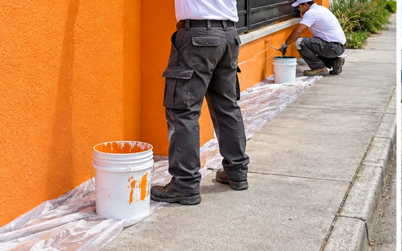 Imagen de referencia de pintura de casas y residencias para Zona 12: interior residencial y acabado de paredes