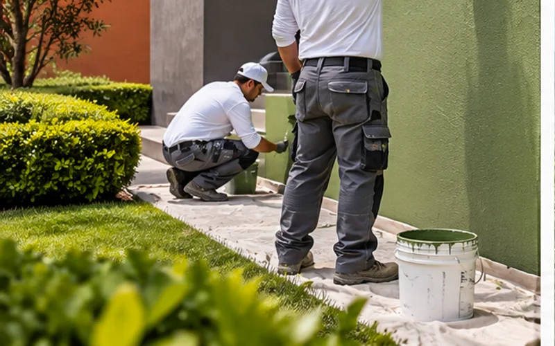 Imagen de referencia de pintura de casas y residencias para Zona 14: interior residencial y acabado de paredes
